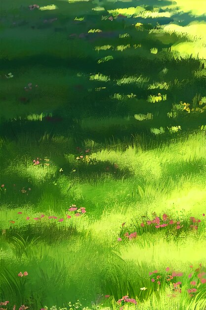 Cartoon animation scene outdoor scenery game wallpaper background illustration design banner