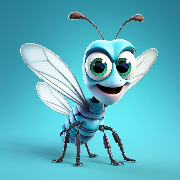 cartoon ant 3D