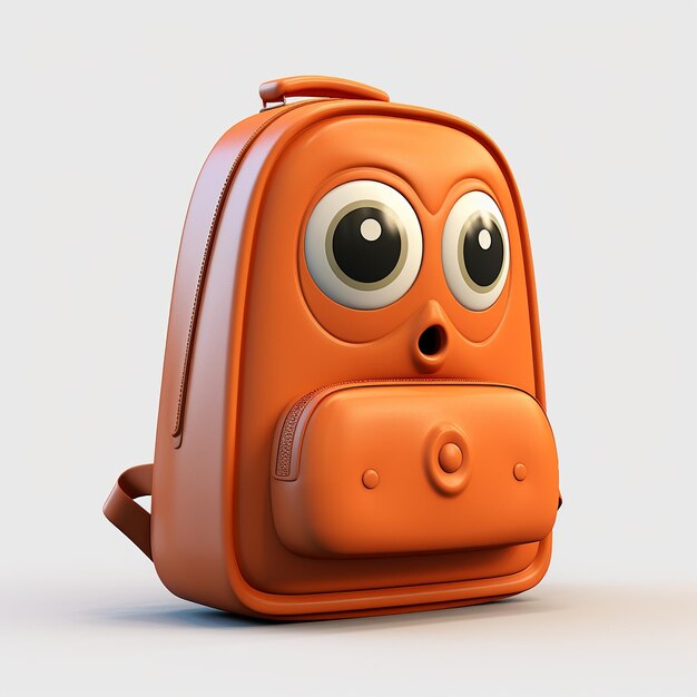 Cartoon Backpack 3d