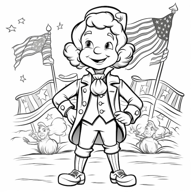 united states of america coloring pages