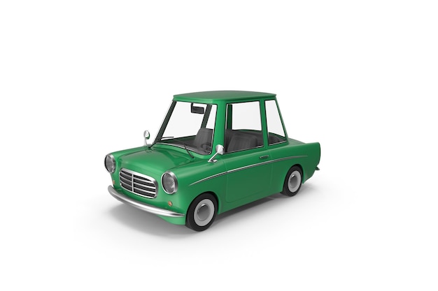 Cartoon Car Green