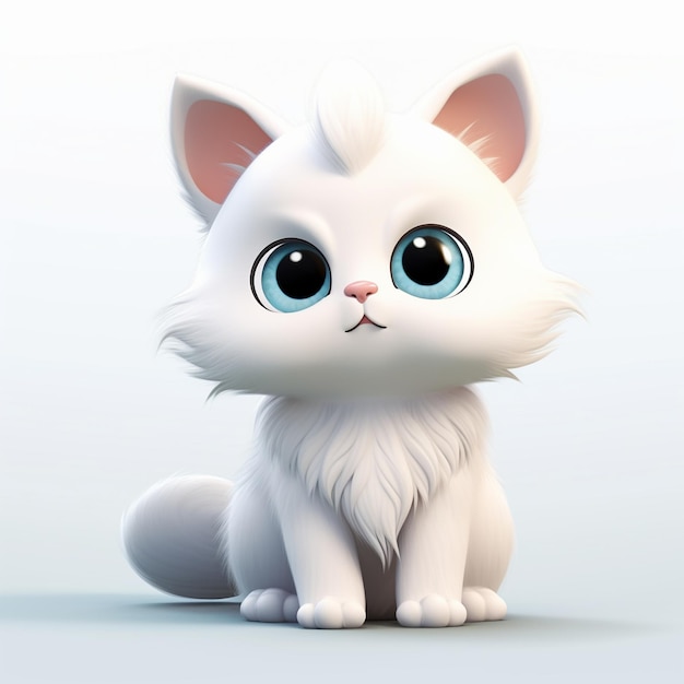 Cartoon cat 3D