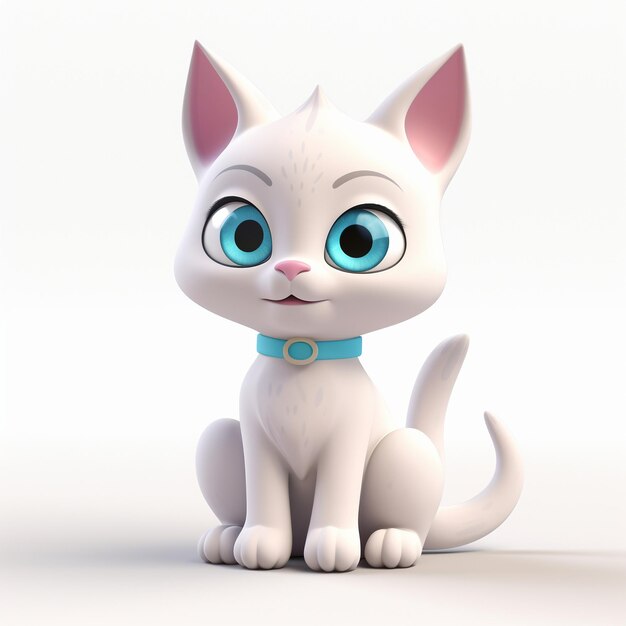 Cartoon cat 3D