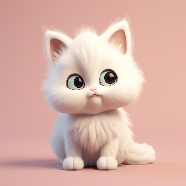 Cartoon cat 3D