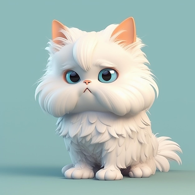 Cartoon cat 3D