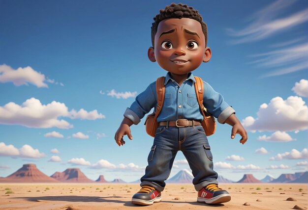 a cartoon character in the animated movie the good place