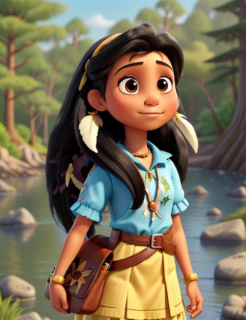 A cartoon character from the movie called the character.