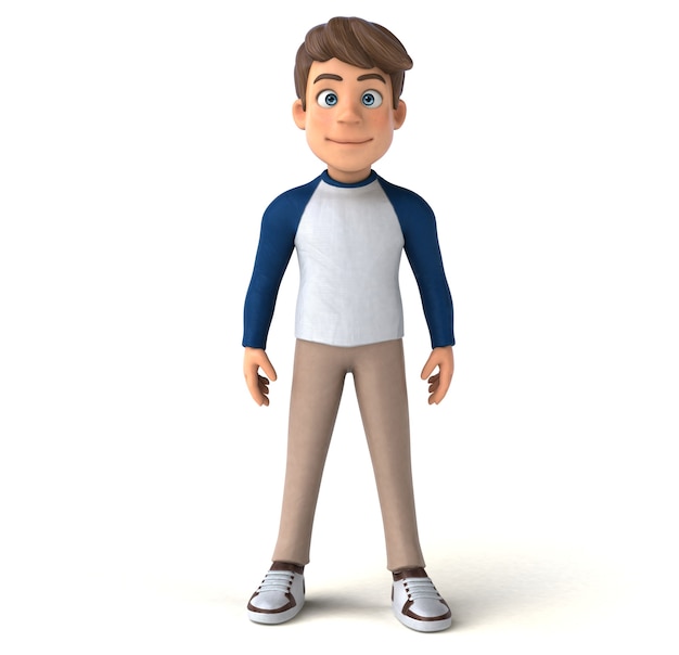 cartoon character fun teenager