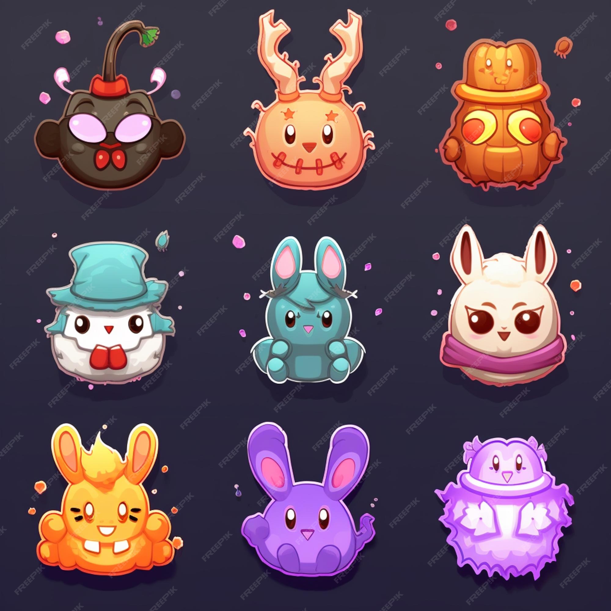 Premium AI Image | cartoon characters of different types of animals and