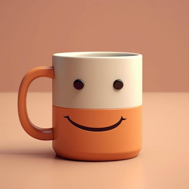 Cartoon coffee 3D