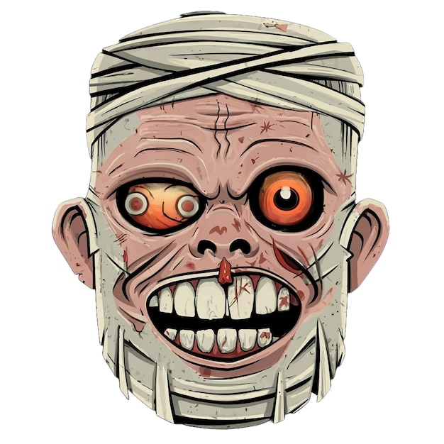 a cartoon of a colorful monster