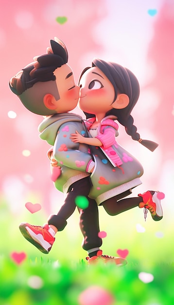 Flying Hearts  Animation maker, Cute couple wallpaper, Create animation