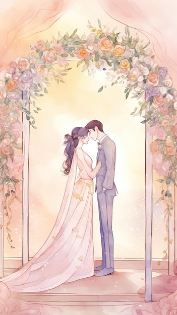 Love it is, beautiful, couple, korea, anime couple, anime kiss, kissing  couple, HD phone wallpaper