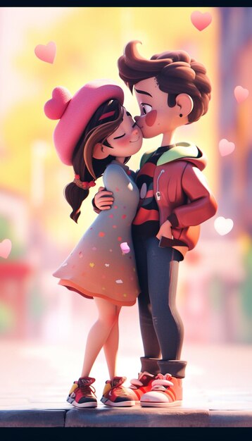 Flying Hearts  Animation maker, Cute couple wallpaper, Create animation