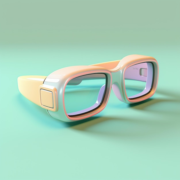 Cartoon Designer Sunglasses 3d