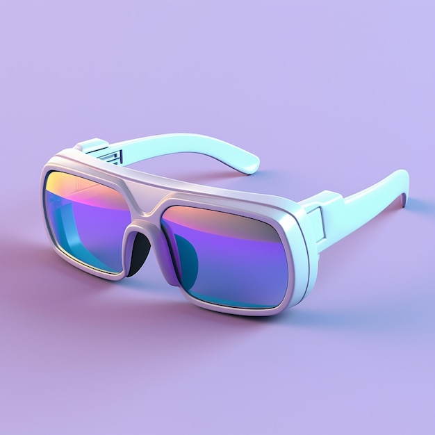 Cartoon Designer Sunglasses 3d