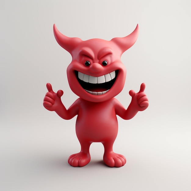 Cartoon devil 3D