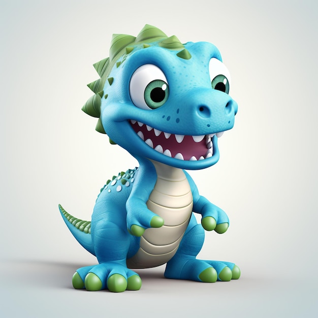 Cartoon dinosaur 3D