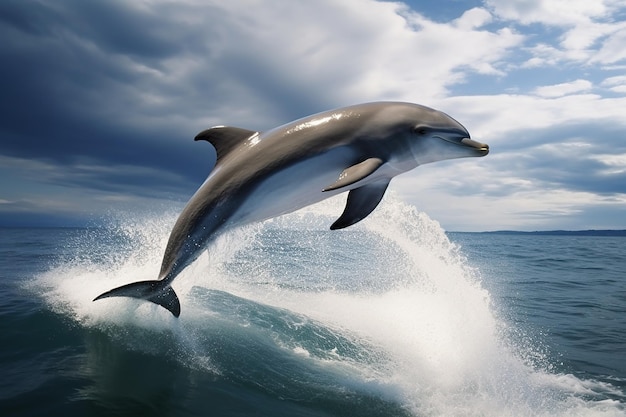 cartoon dolphin background