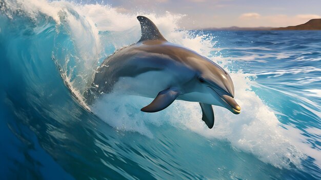 cartoon dolphin wallpaper 3d