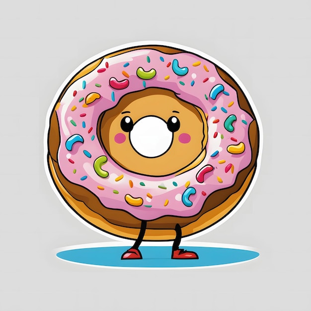 Cartoon Donut