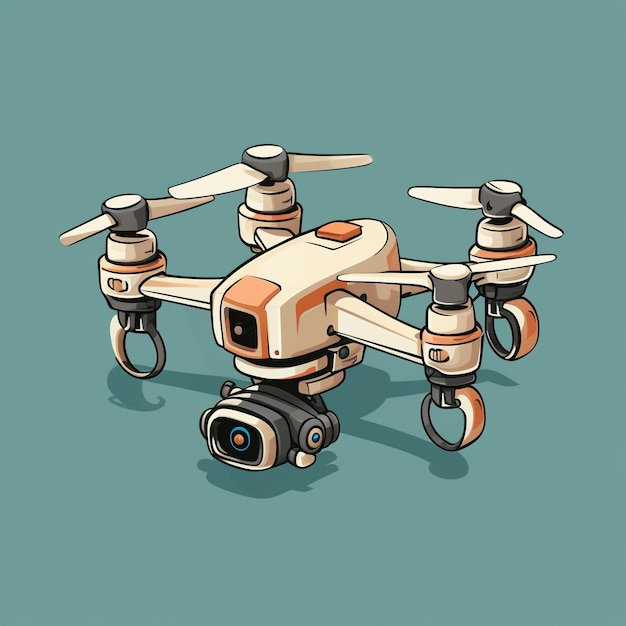 Cartoon Drone 3d