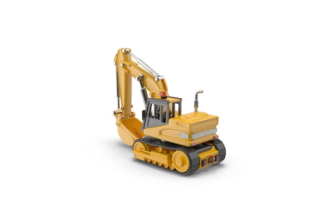 Cartoon Excavator