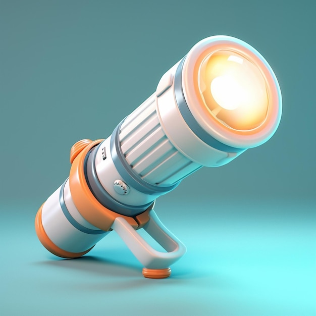 Cartoon Flashlight 3D