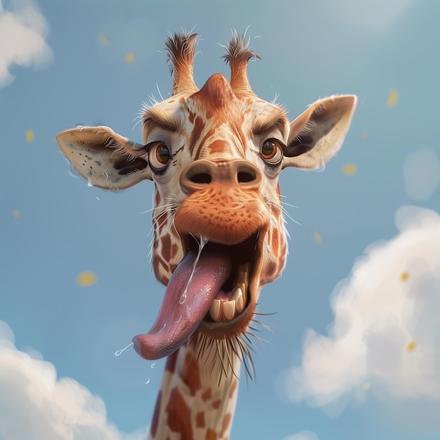 cartoon giraffe