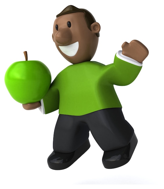 Cartoon guy - 3D Illustration