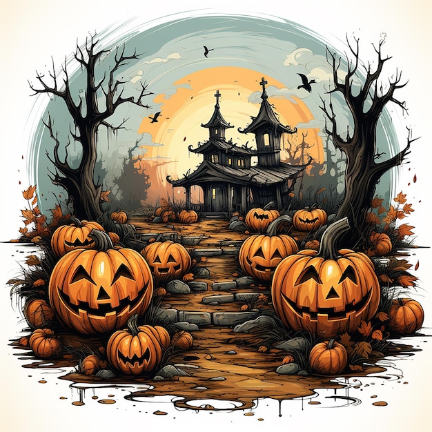 cartoon helloween animation