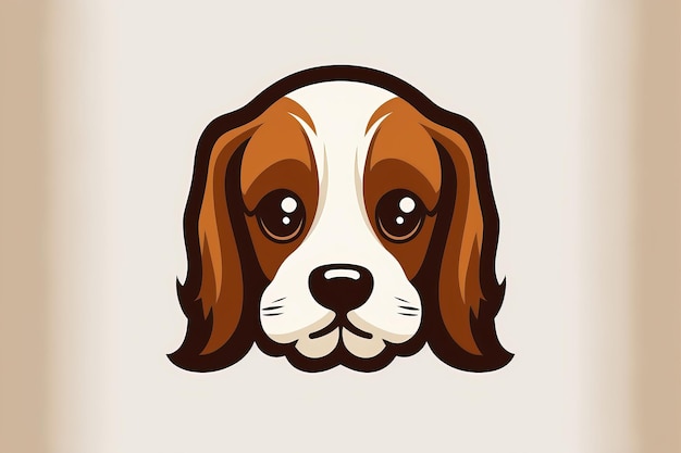 Cartoon hond. generatieve AI