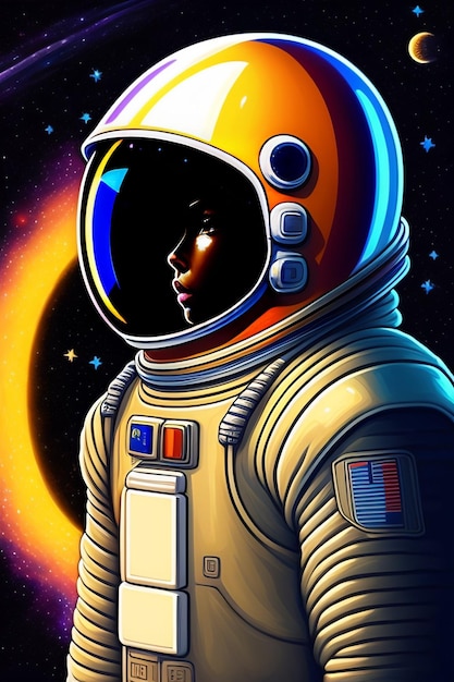 A cartoon image of a spaceman with the words spaceman on the cover.