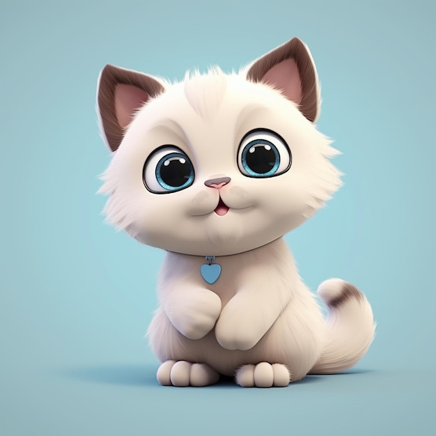 Cartoon kat 3D