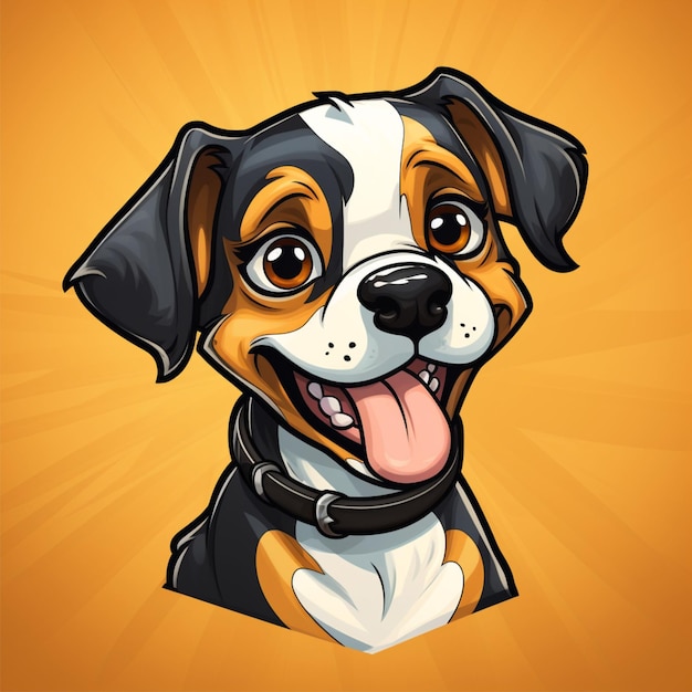 cartoon logo hond