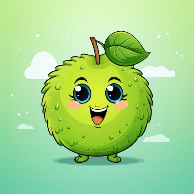 cartoon logo kiwi vrucht