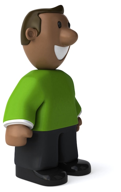 Cartoon man - 3D illustratie