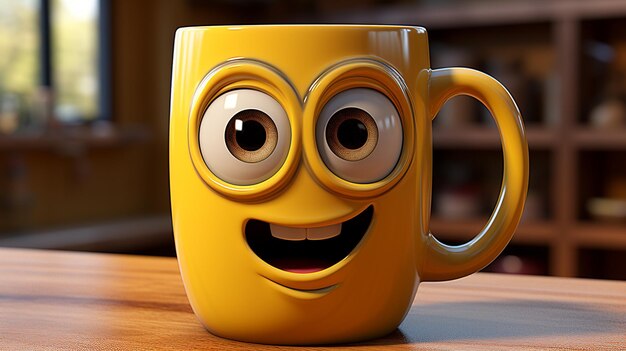 cartoon mug