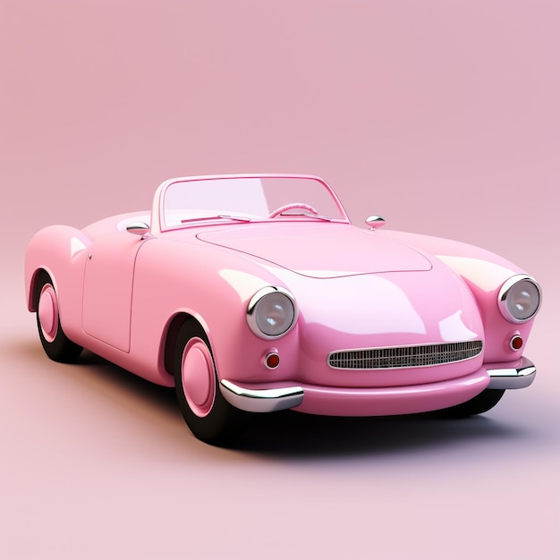 Cartoon oldtimer 3D