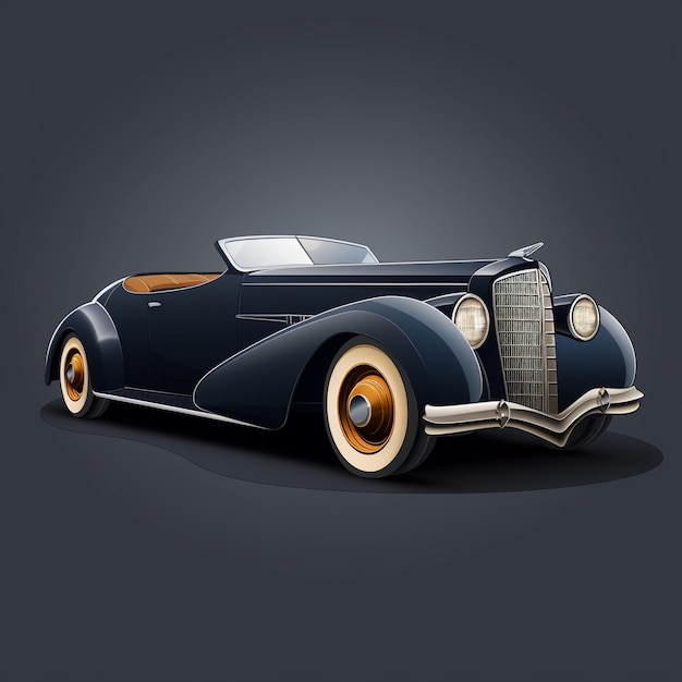 Cartoon oldtimer 3D