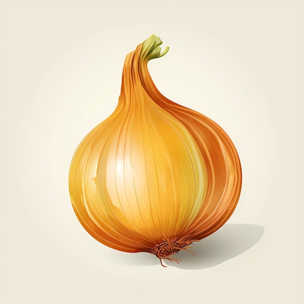 cartoon onion illustration