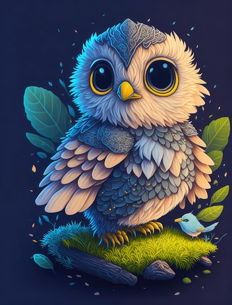 cartoon owl