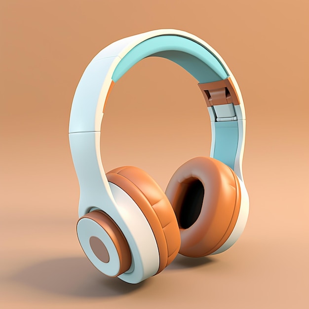 Cartoon Premium Headphones 3d