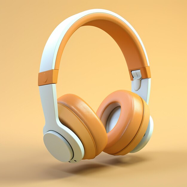Cartoon Premium Headphones 3d