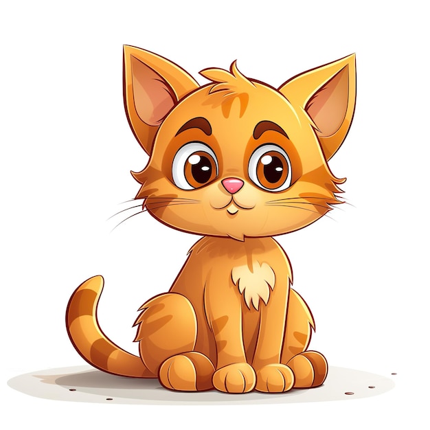 cartoon red cat icon over white background, colorful desgin, vector  illustration Stock Vector Image & Art - Alamy