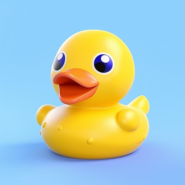 Cartoon Rubber Duck 3D
