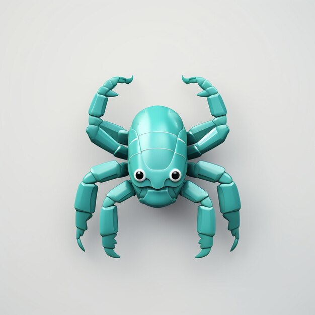 Cartoon scorpion 3D