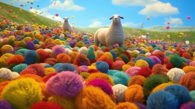 мультфильм овец