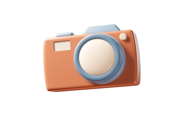 Cartoon stijl camera 3D-rendering