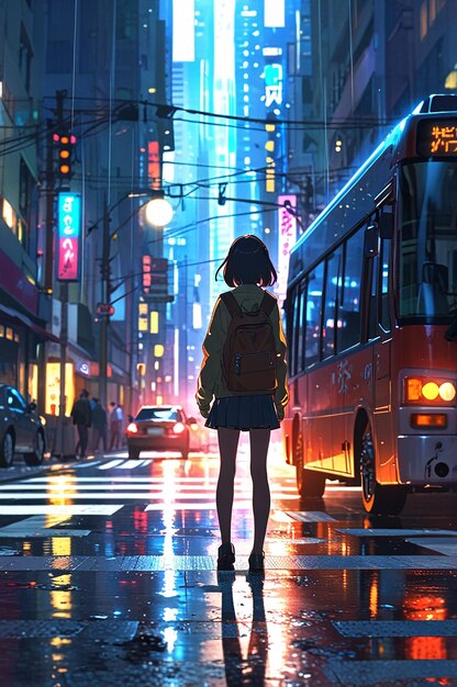 Cartoon Style Anime Character Premium Ai Generated Image Cartoon Style Anime Character Premium Ai Generated Image